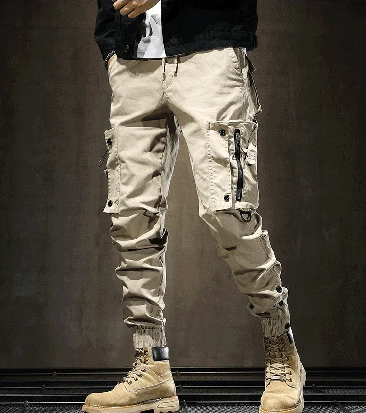 Men's Cargo Pants Outdoor Male Trousers Hiking Motorcycle Slim Trekking Biker Stretch Regular Fit Fashion Cheapest Large Size