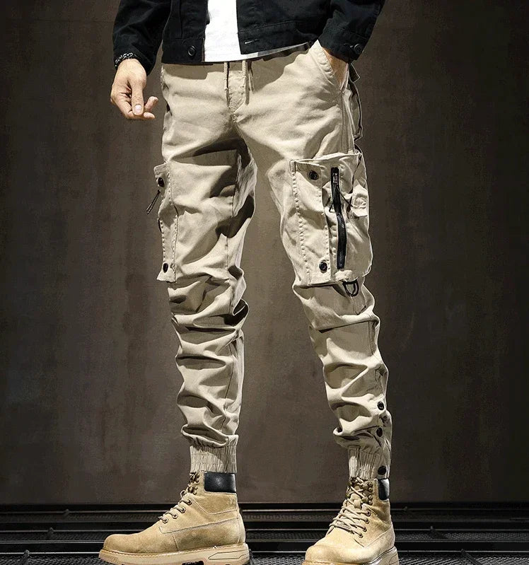 Men's Cargo Pants Outdoor Male Trousers Hiking Motorcycle Slim Trekking Biker Stretch Regular Fit Fashion Cheapest Large Size