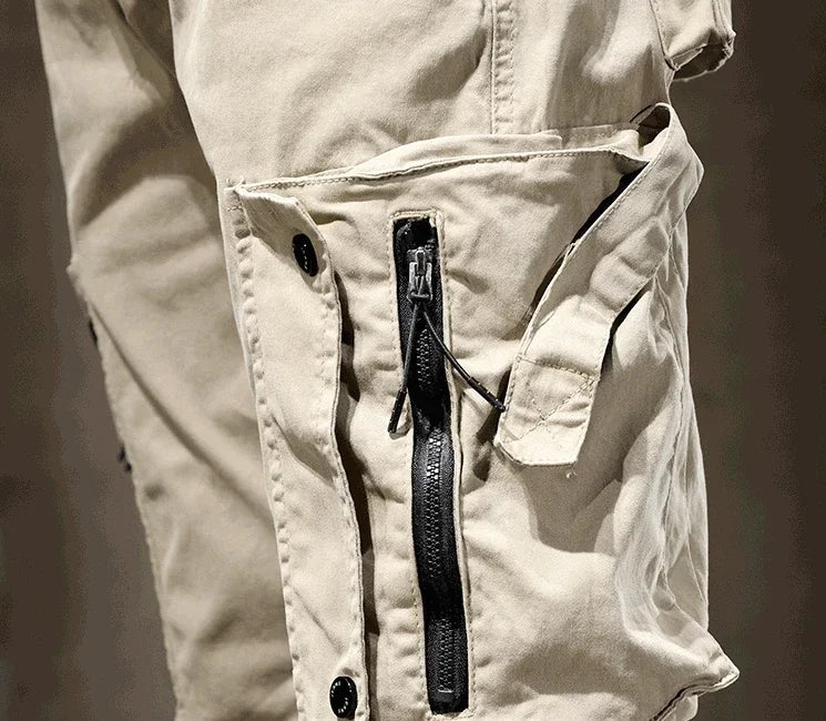 Men's Cargo Pants Outdoor Male Trousers Hiking Motorcycle Slim Trekking Biker Stretch Regular Fit Fashion Cheapest Large Size