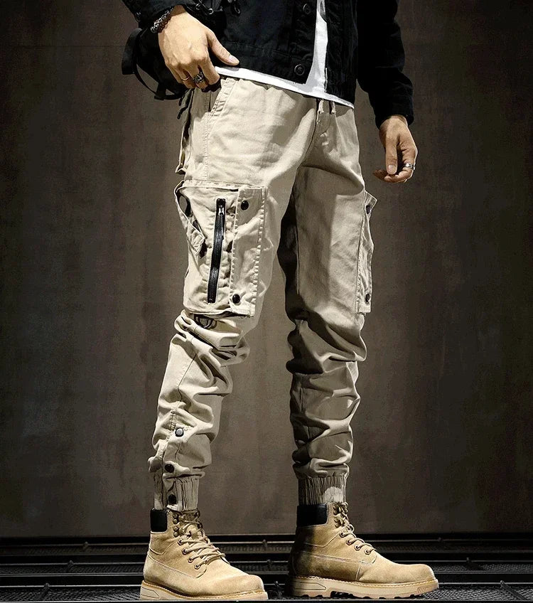 Men's Cargo Pants Outdoor Male Trousers Hiking Motorcycle Slim Trekking Biker Stretch Regular Fit Fashion Cheapest Large Size