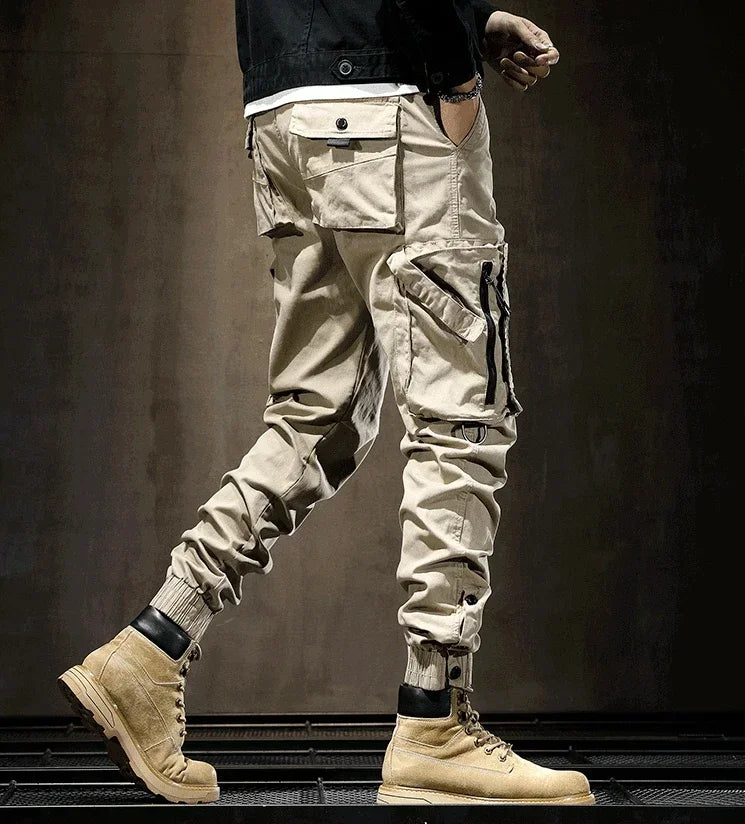 Men's Cargo Pants Outdoor Male Trousers Hiking Motorcycle Slim Trekking Biker Stretch Regular Fit Fashion Cheapest Large Size