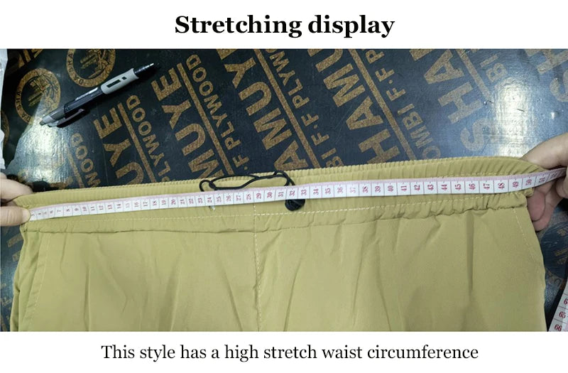 Men's Casual Cargo Pants Fashion Streetwear Classic Man Straight Wide-leg Pants Drawstring Workwear Trendy Loose Cargo Trousers